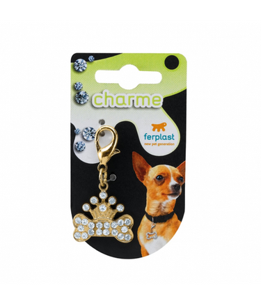 Ferplast PA6511 Dog Collar Tags (Assorted), 2.3x2.5x h 3.9cm